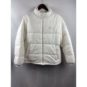 Women’s Adidas Large White Puffer Jacket